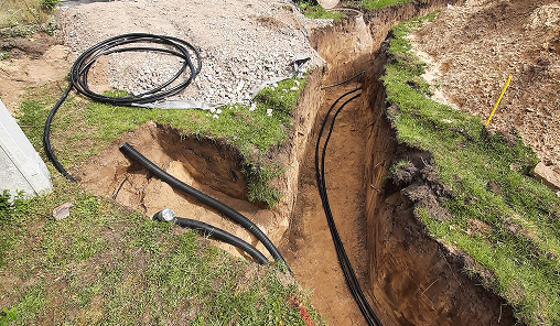 Versorgungsleitungen