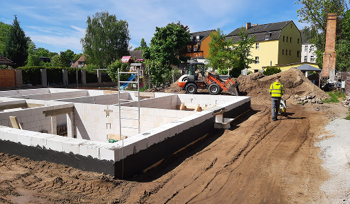 Baugrubenverfüllung